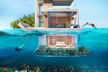 Ghé thăm ngôi nhà bằng vách kính cường lực dưới đáy biển